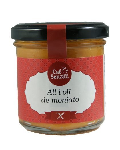 All i oli de moniato 160 g — conserva artesana de Cal Senzill
