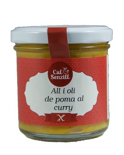 All i oli de poma al curry 150 g — conserva artesana de Cal Senzill