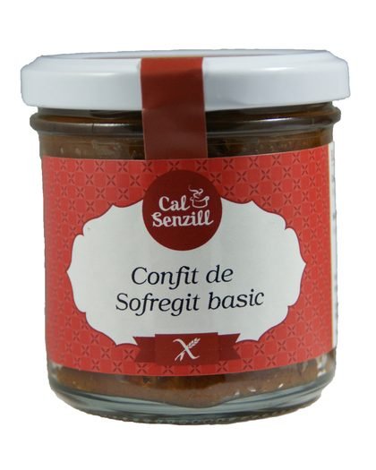 Confit de sofregit bàsic 140 g — conserva artesana de Cal Senzill