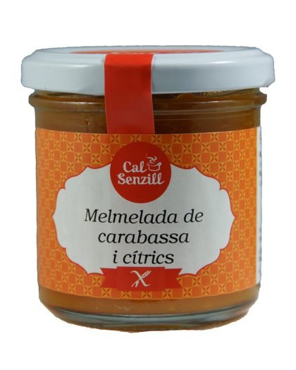 Melmelada de carabassa amb cítrics 170 g — conserva artesana de Cal Senzill