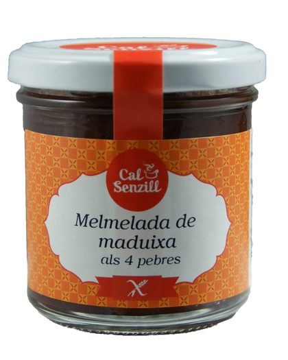 Melmelada de maduixa als quatre pebres 170 g — conserva artesana de Cal Senzill