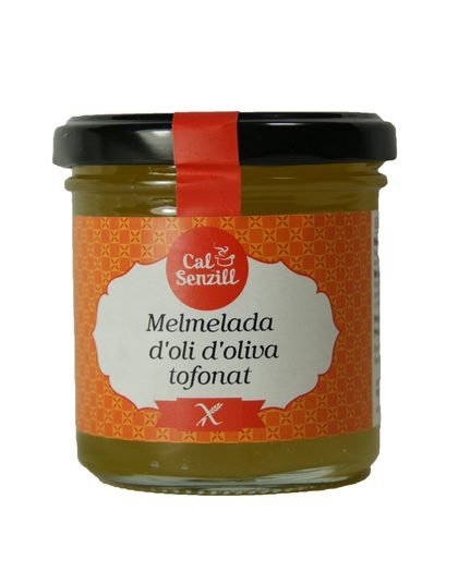 Melmelada d’oli d’oliva tofonat 160 g — conserva artesana de Cal Senzill