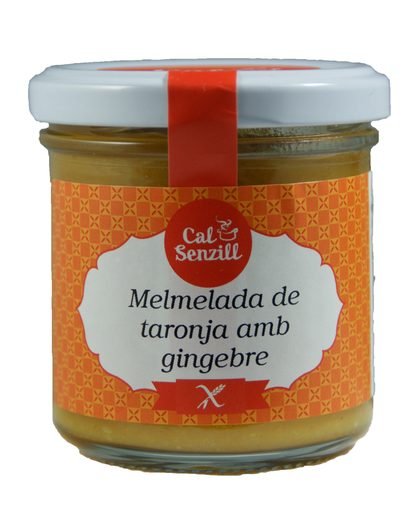 Melmelada de taronja amb gingebre 170 g — conserva artesana de Cal Senzill