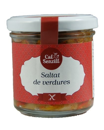 Saltat de verdures 150 g — conserva artesana de Cal Senzill