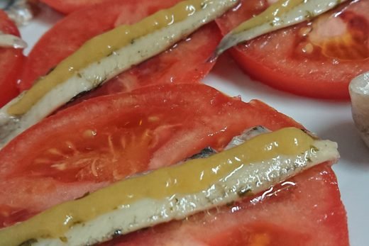 Seitons amb atrezzo — recepta amb conserves de Cal Senzill